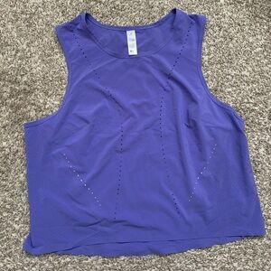 Lululemon Swift Ventilated Running Tank Top in charged indigo